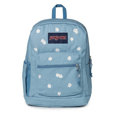 JanSport Cross Town Plus Remix 17" Fits 15" Laptop Backpack - Light Blue Denim | Target