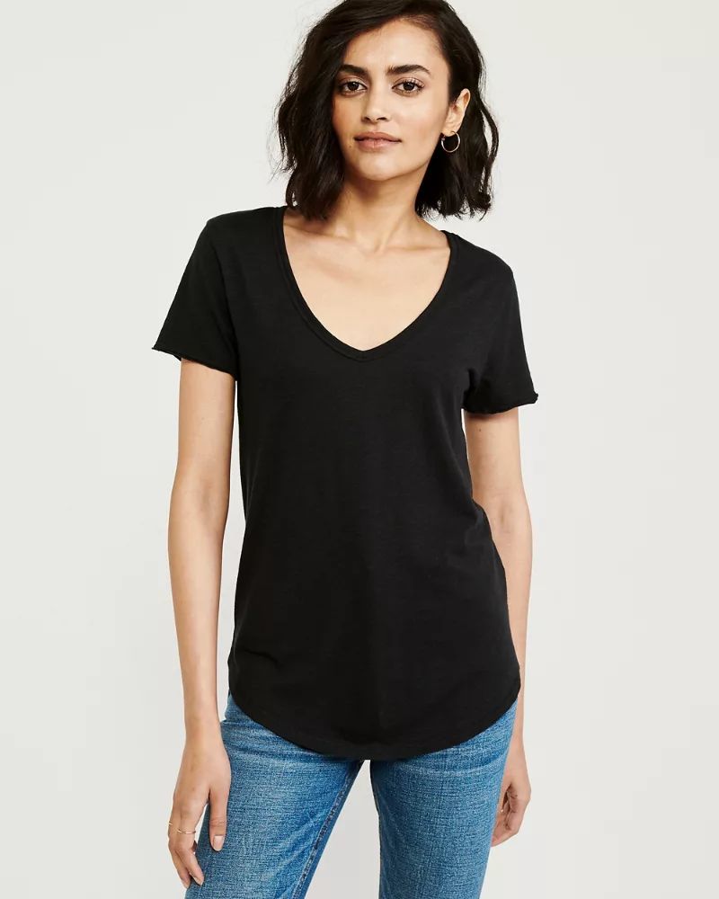 Soft A&F Tee | Abercrombie & Fitch US & UK