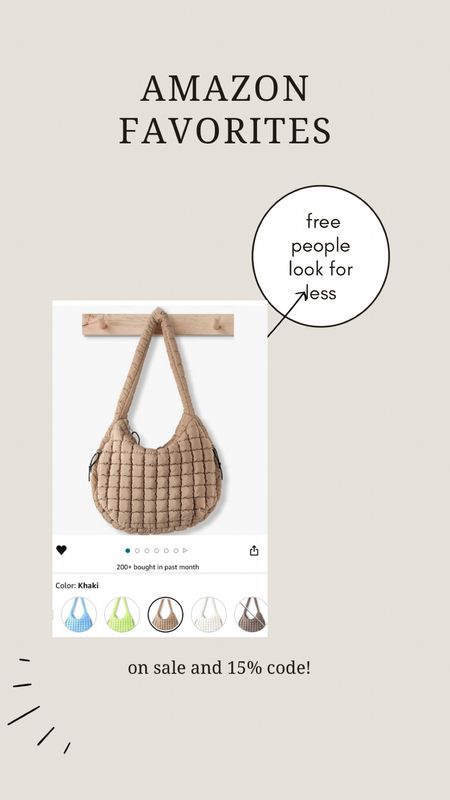 Amazon deal of the day 
Free people look for less bag 
Amazon fashion 

#LTKStyleTip #LTKFindsUnder50 #LTKSaleAlert