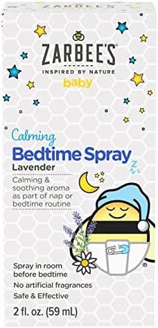 Zarbee's Baby Calming Bedtime Spray with Lavender 2 fl oz | Amazon (US)