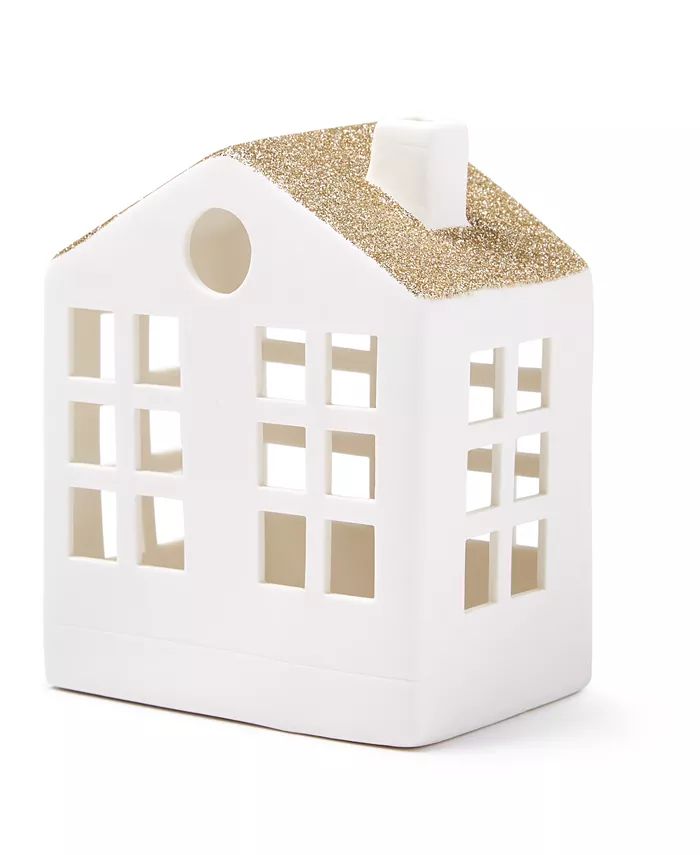 Shimmer and Light LED Porcelain House, Created for Macy's | Macy's Canada