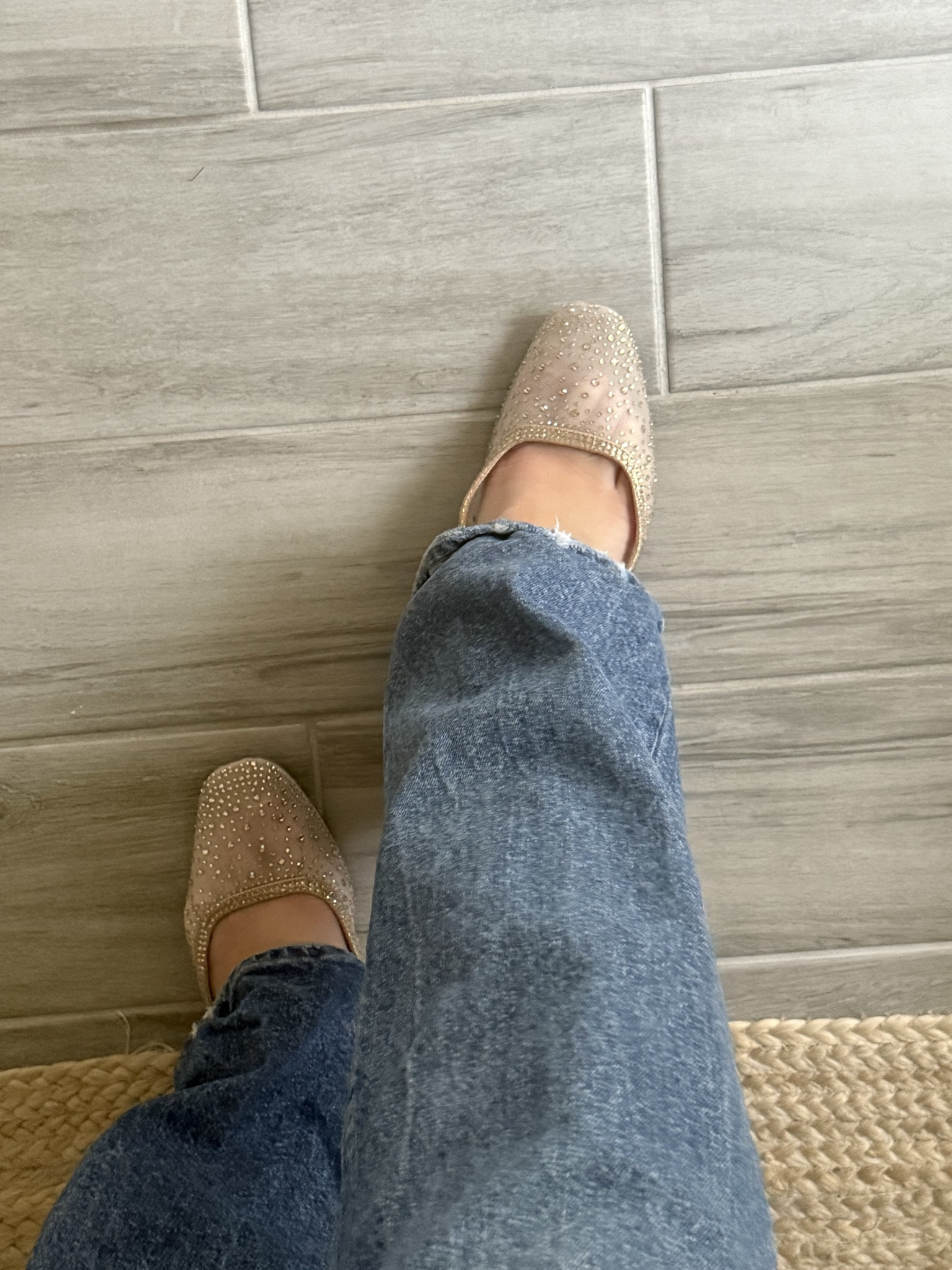 Cutie sparkle mesh ballet flats! Super comfy and cute for fall . I wear them to work all the time 

#LTKWorkwear #LTKStyleTip #LTKFindsUnder100