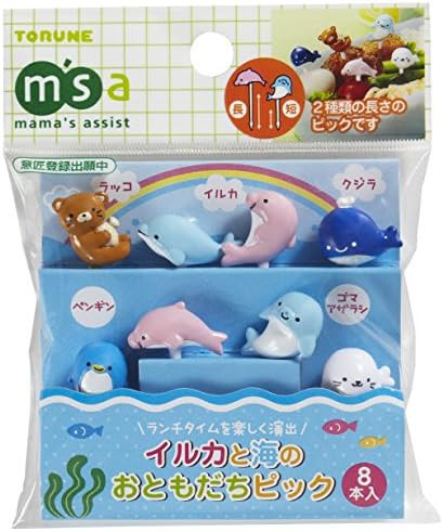 Torune Food Pick Dolphins & Sea Friends, 8 Picks Per Pack (P-3081) | Amazon (US)