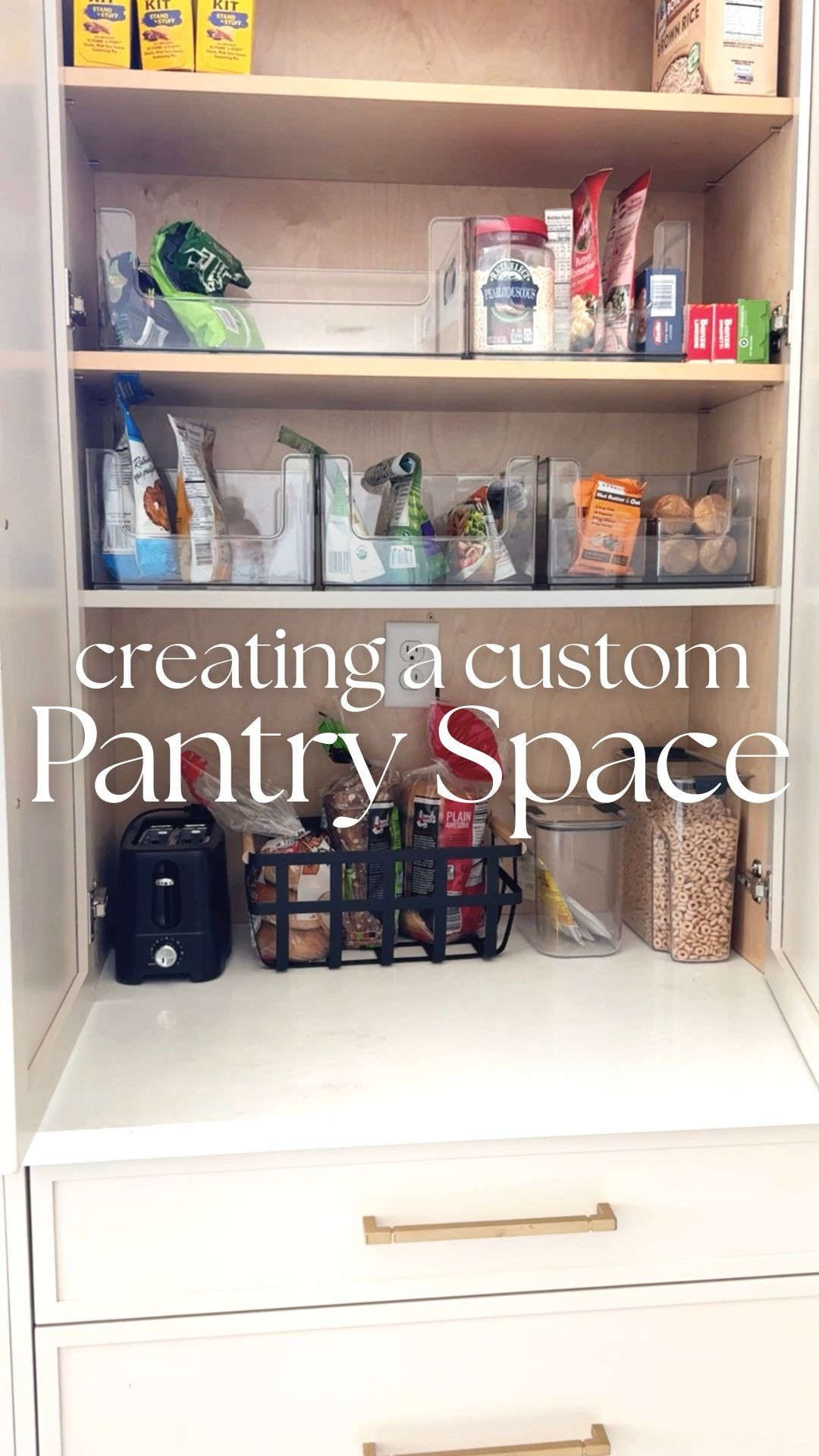  Todays Before and After Creating a Pantry✨

A pantry isn’t just about shelves it’s about designing a system that makes life easier every single day. This client needed to create a pantry area that was not only functional but looked good too!
I used clear divided bins for snacks, canisters, basket for bread and open front bins. Every detail helps you see what you have, cut down on waste, and make meal prep and packing lunches stress-free . A well-organized pantry saves time, less chaos, and a kitchen that feels effortless.🥫🍴✨

#PantryGoals #OrganizedLiving #KitchenOrganization #PantryMakeover #HomeOrganization #OrganizedHome

✨ Comment LINKS if you want me to share some of my favorite finds from today's project with you!

#declutteryourlife #organizingtips #getorganized #decluttering #homehacks #organizinghacks #smallspaces #organizedsolutions #pantrygoals #pantryorganization #professionalorganizer 

#LTKHome #LTKSaleAlert #LTKFindsUnder50