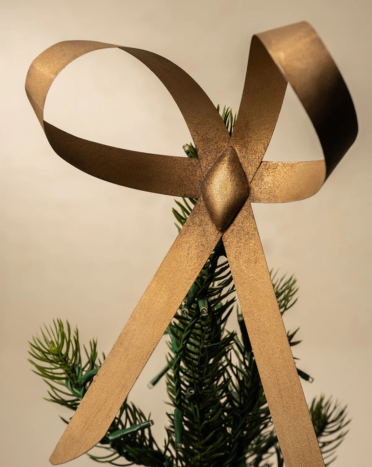 Brass Bow Tree Topper | McGee & Co. (US)