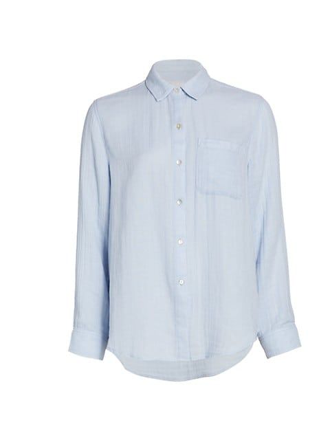 Ellis Cotton Gauze Button-Up | Saks Fifth Avenue