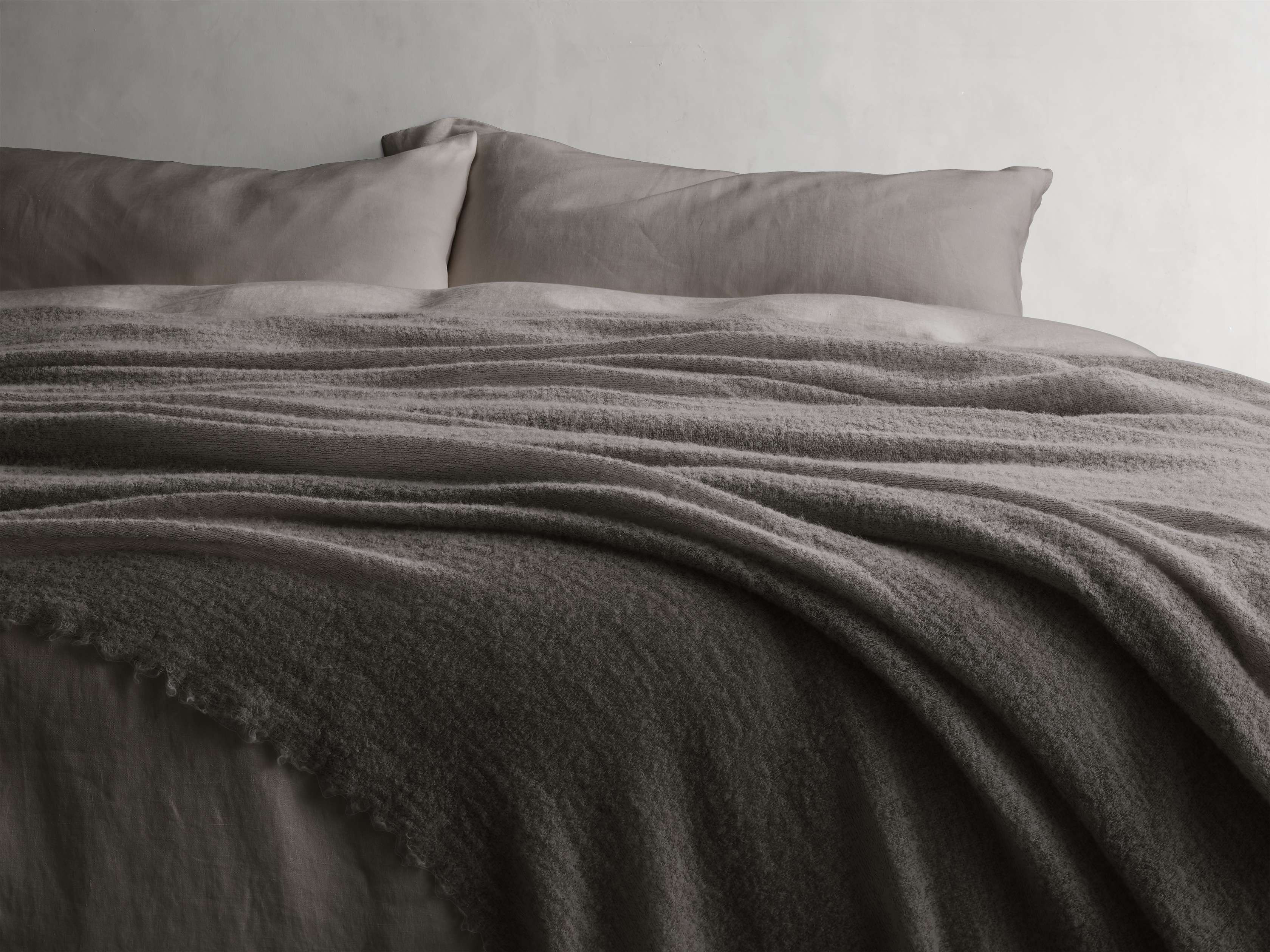 Italian Alpaca Boucle Throw | Arhaus