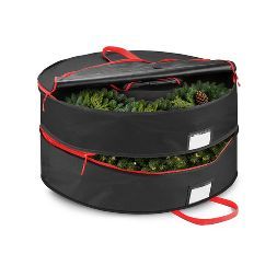 OSTO Double Attached Christmas Wreath Storage Bag Holder, Tear-Proof Extra Strong 600D Oxford, Po... | Target