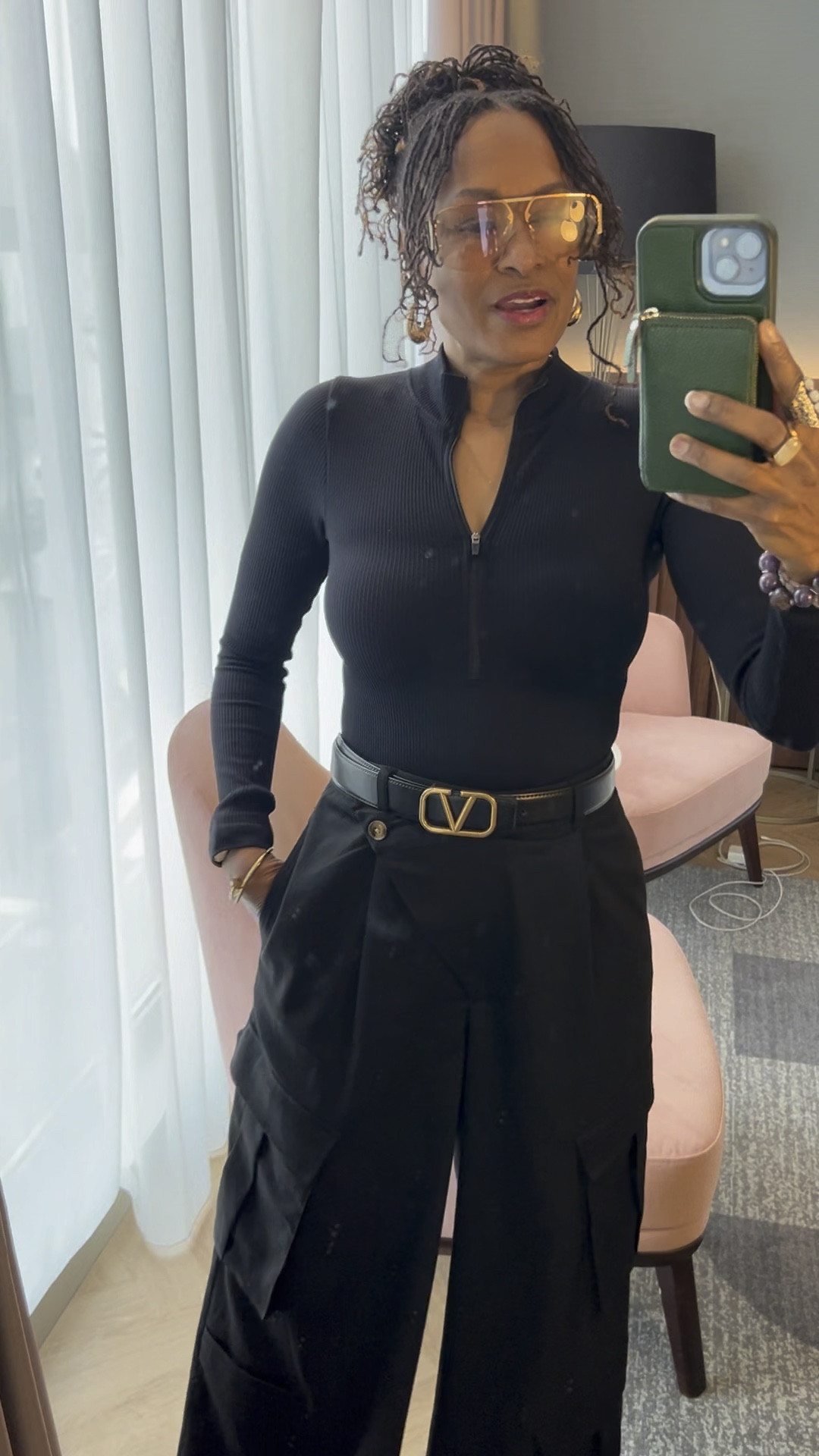 One of my go to travel outfits. Super comfy casual but also stylish. Mixing luxury items with preloved and Amazon items. 

#LTKover40 #LTKVideo #LTKstyletip