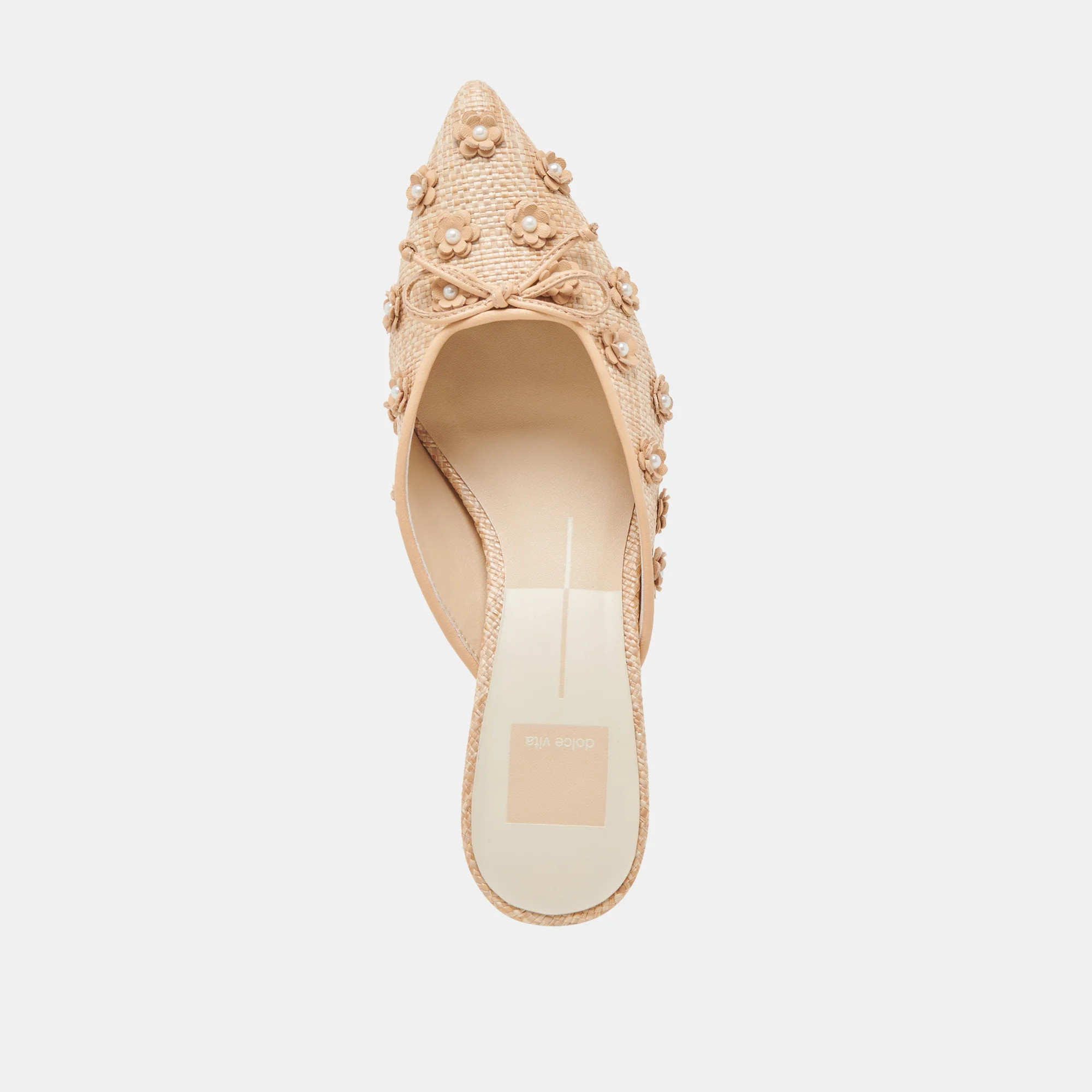 CAMILO HEELS LT NATURAL RAFFIA | DolceVita.com