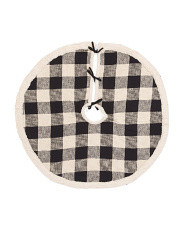 Woven Buffalo Checkered Tree Skirt | Marshalls