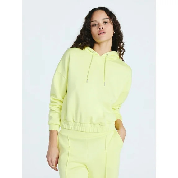 Scoop Women's and Women's Plus New Scubaknit Pullover Hoodie, Sizes XS-4X | Walmart (US)