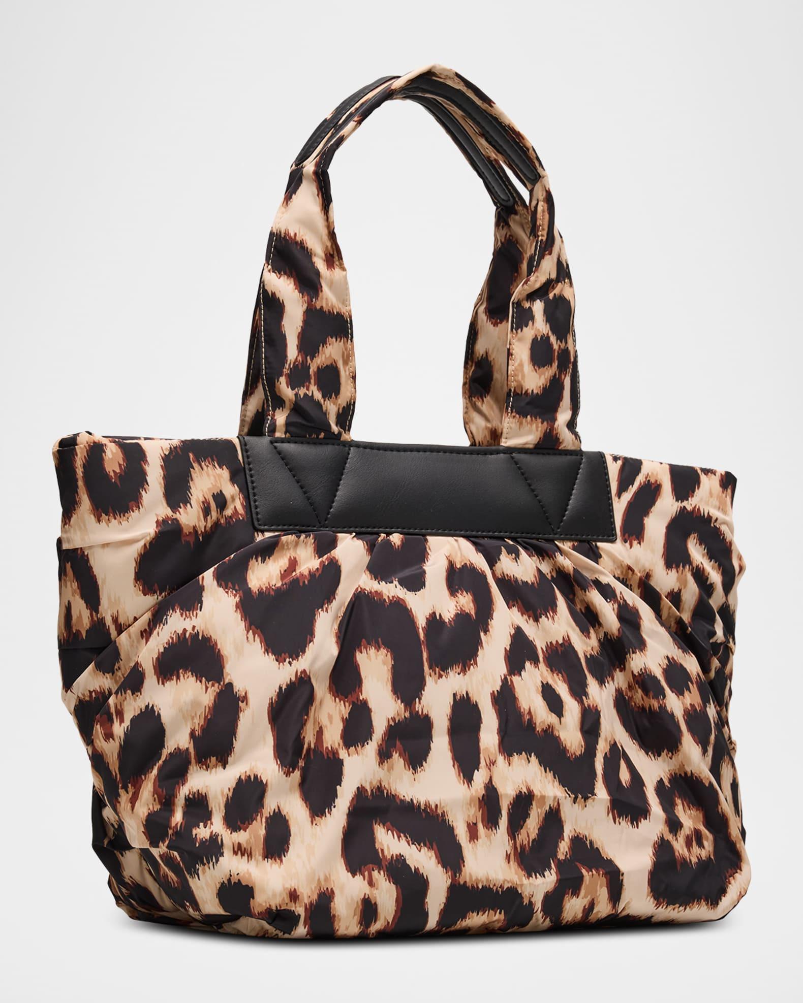 Caba Small Animal-Print Nylon Tote Bag | Neiman Marcus