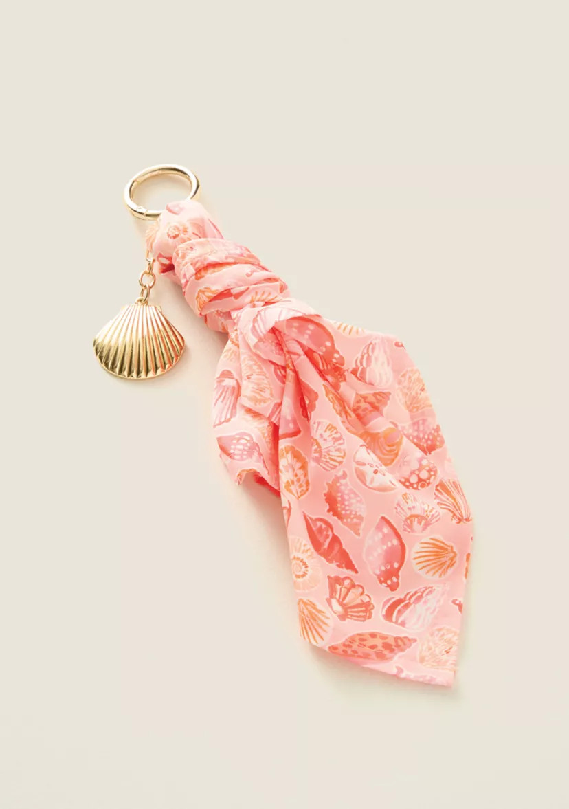 Sewing Down South x Crown & Ivy\u2122  Printed Scarf & Shell Keyfob | Belk