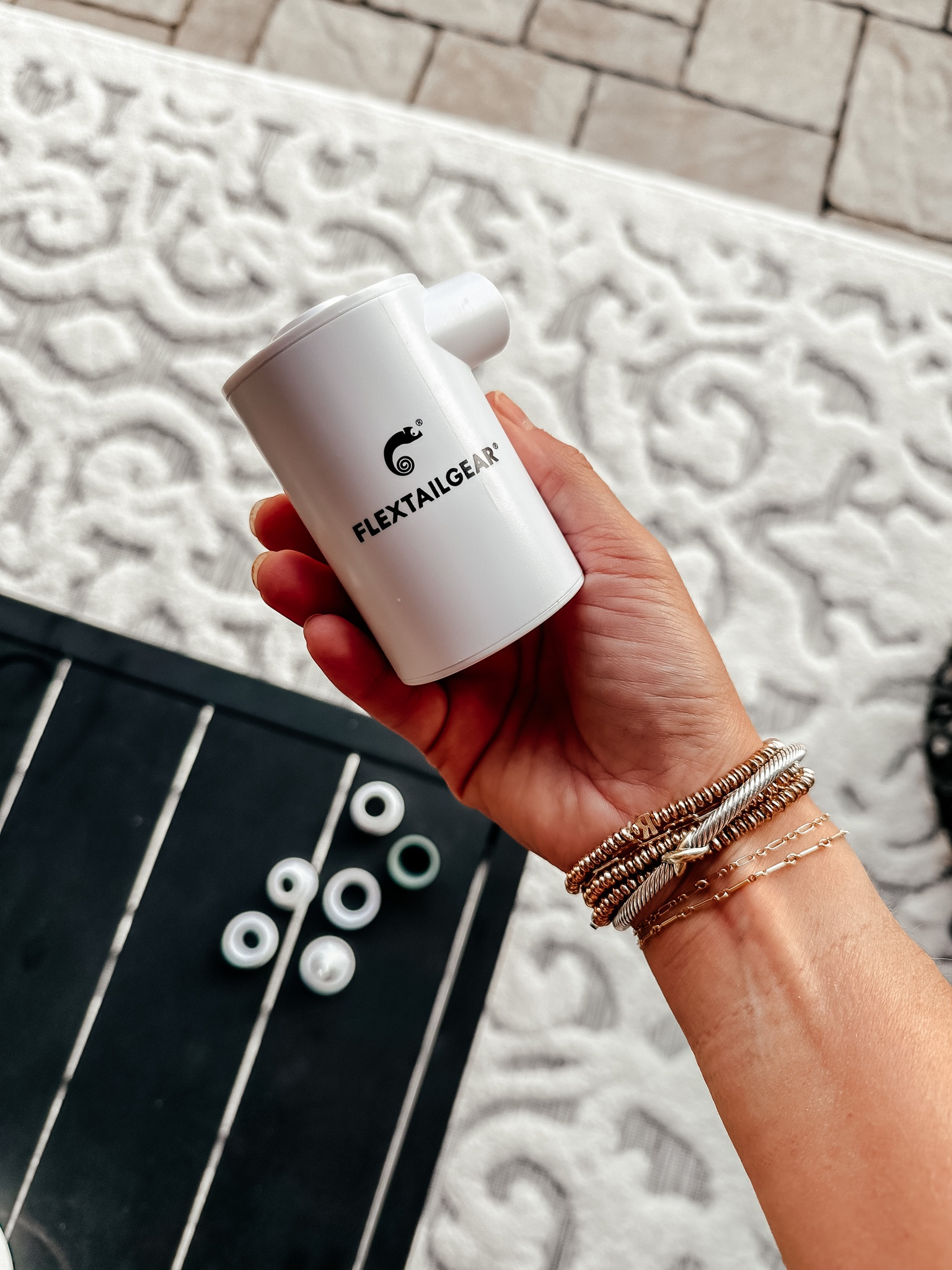 The best air pump for all the pool and beach inflatable toys and floats! You can also use it on boats, storage bags, and air mattress  

#LTKfamily #LTKFind #LTKhome