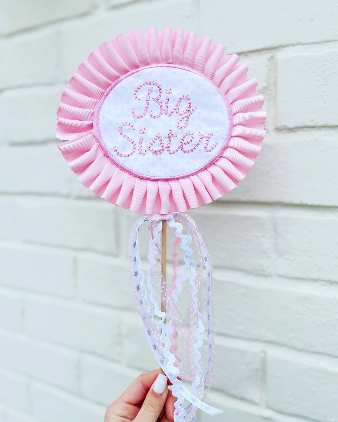 Big Sister Wand Baby Announcement Photo Prop - Etsy | Etsy (US)