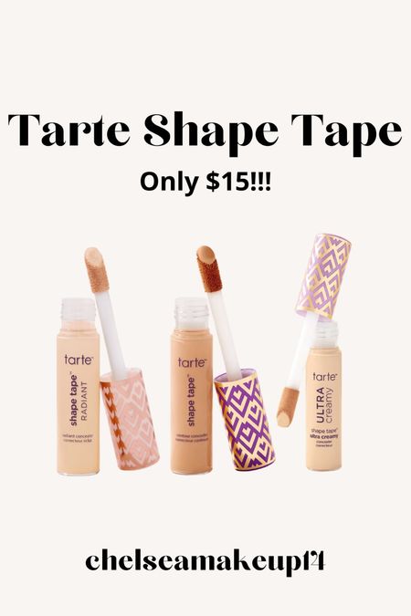 Tarte Shape Tape $15 On Sale 

#LTKbeauty #LTKsalealert