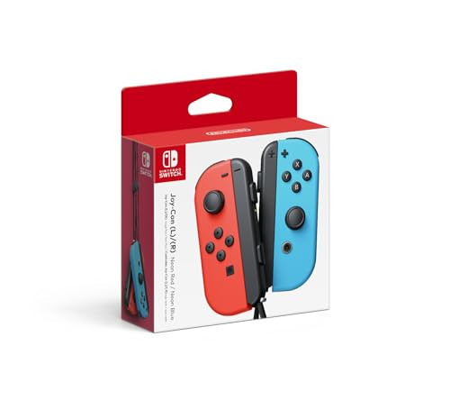 Nintendo Joy-Con (L/R) - Neon Red/Neon Blue | Amazon (US)