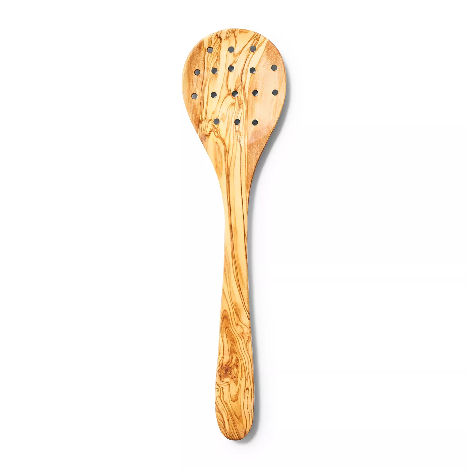 Sur La Table Olivewood Straining Spoon | Sur La Table