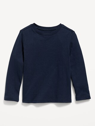 Unisex Long-Sleeve Solid T-Shirt for Toddler | Old Navy (US)