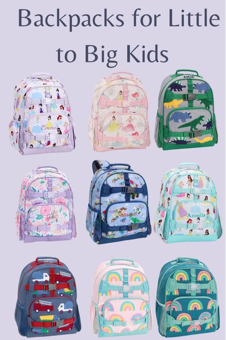 Backpacks for little to big kids 

#LTKFind #LTKBacktoSchool