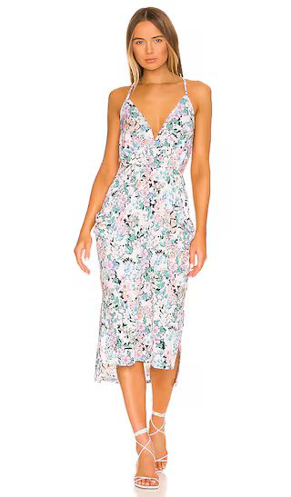Drape Pocket Dress in Garden Floral | Revolve Clothing (Global)