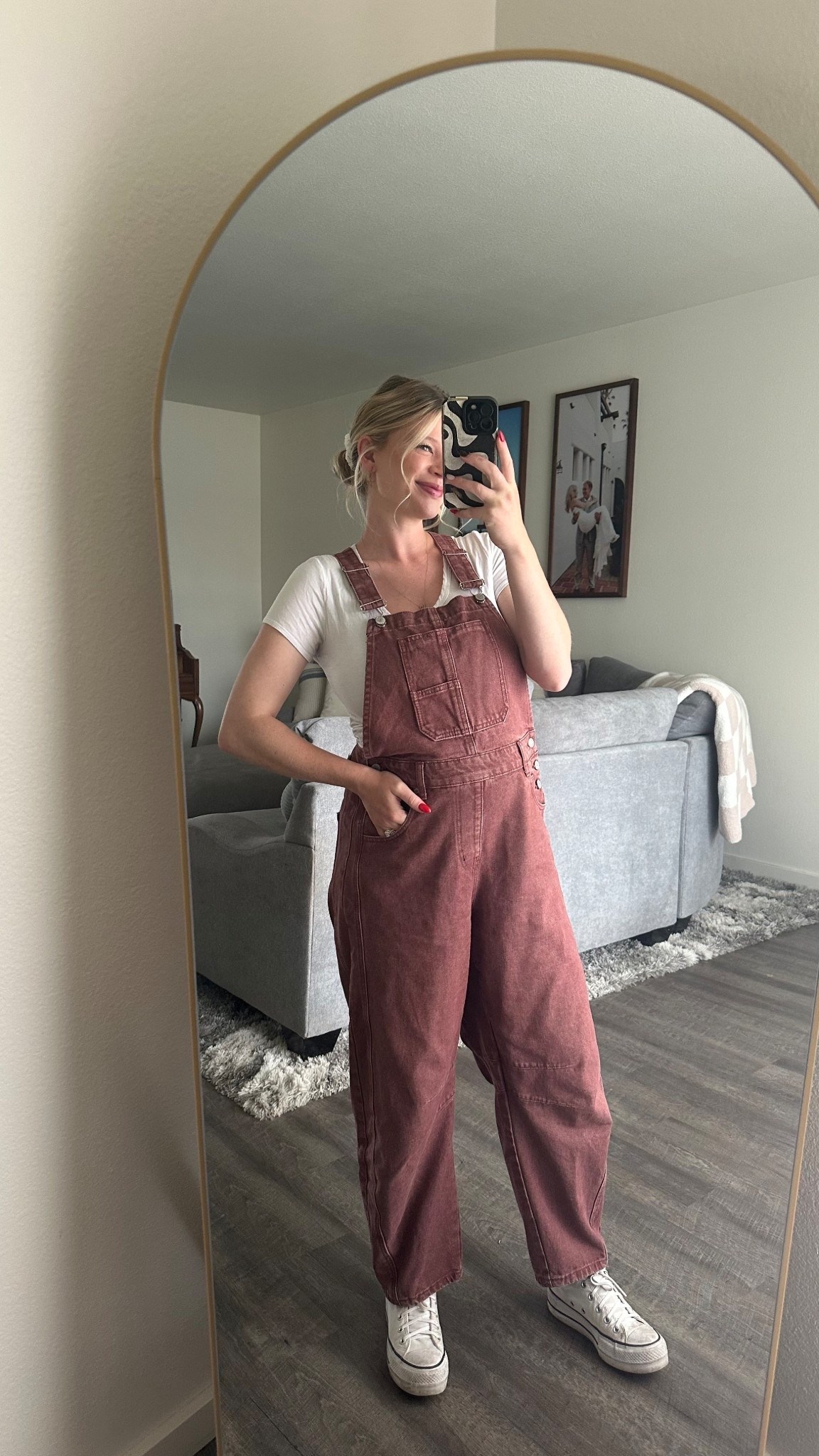 My go to pair of overalls 😭💛

#LTKgrwm #LTKmomlife #LTKootd