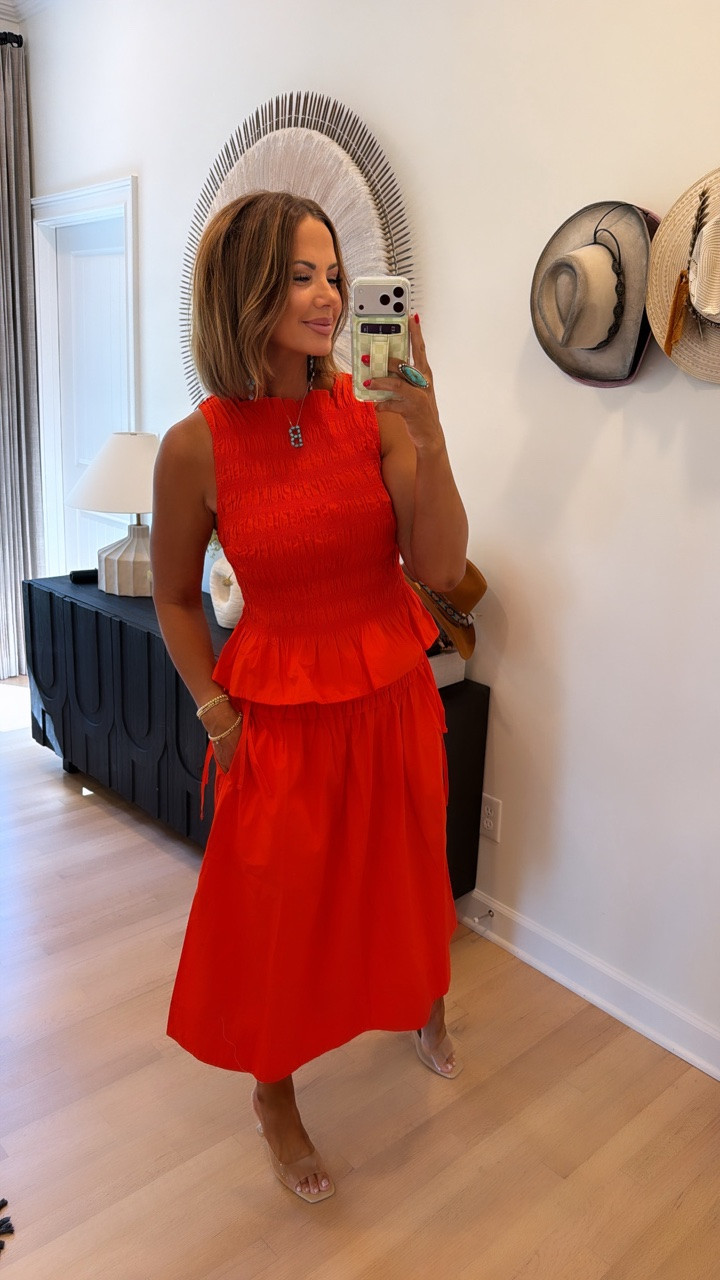 walmart top and skirt with amazon heels ♥️

#LTKootd #LTKSaleAlert #LTKBeauty