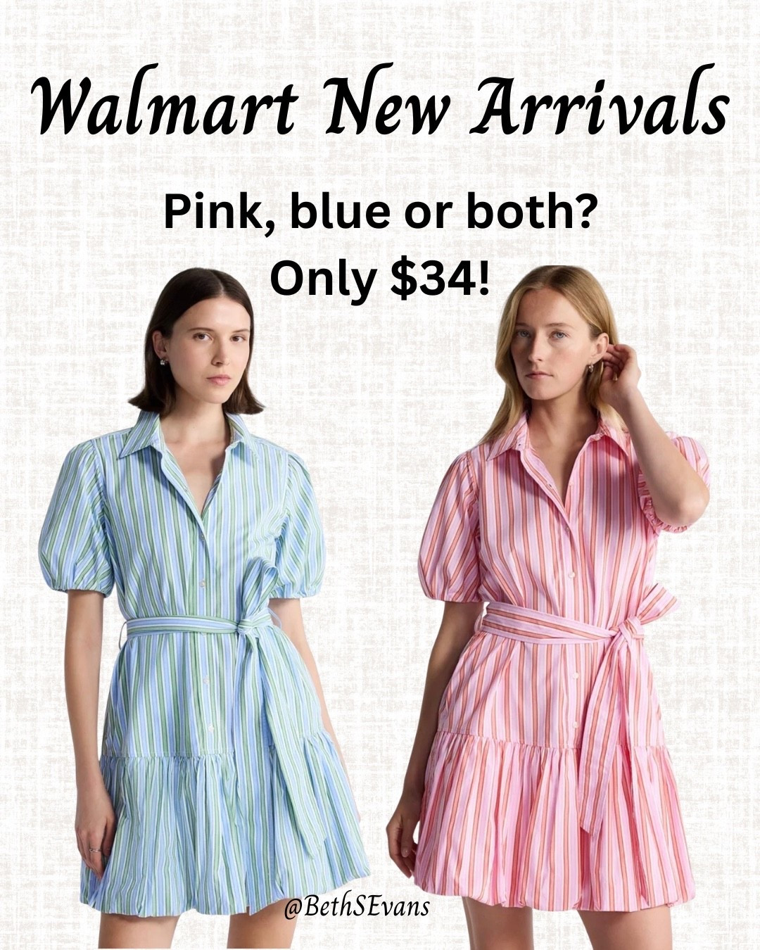 It is so hard to choose between these two dresses. So, maybe I’ll just get both since they are so inexpensive. 🤷🏻‍♀️ Loving these Walmart new arrivals!

#LTKWorkwear #LTKMidsize #LTKOver40
