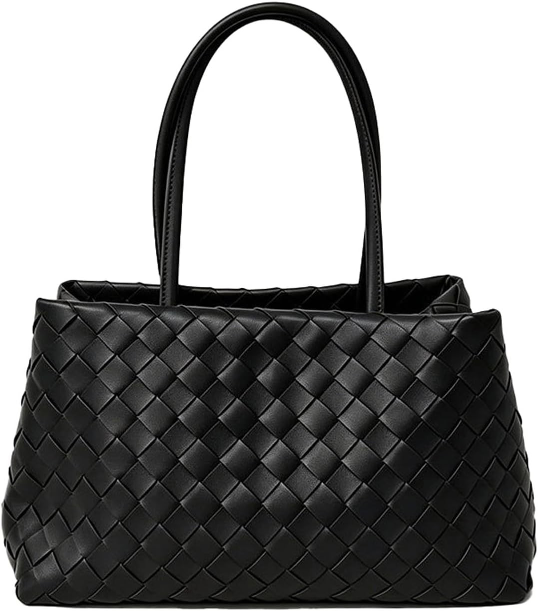 Woven Tote Bag for Women, Large Capacity Hobo Purse & Shoulder Handbags | Amazon (US)