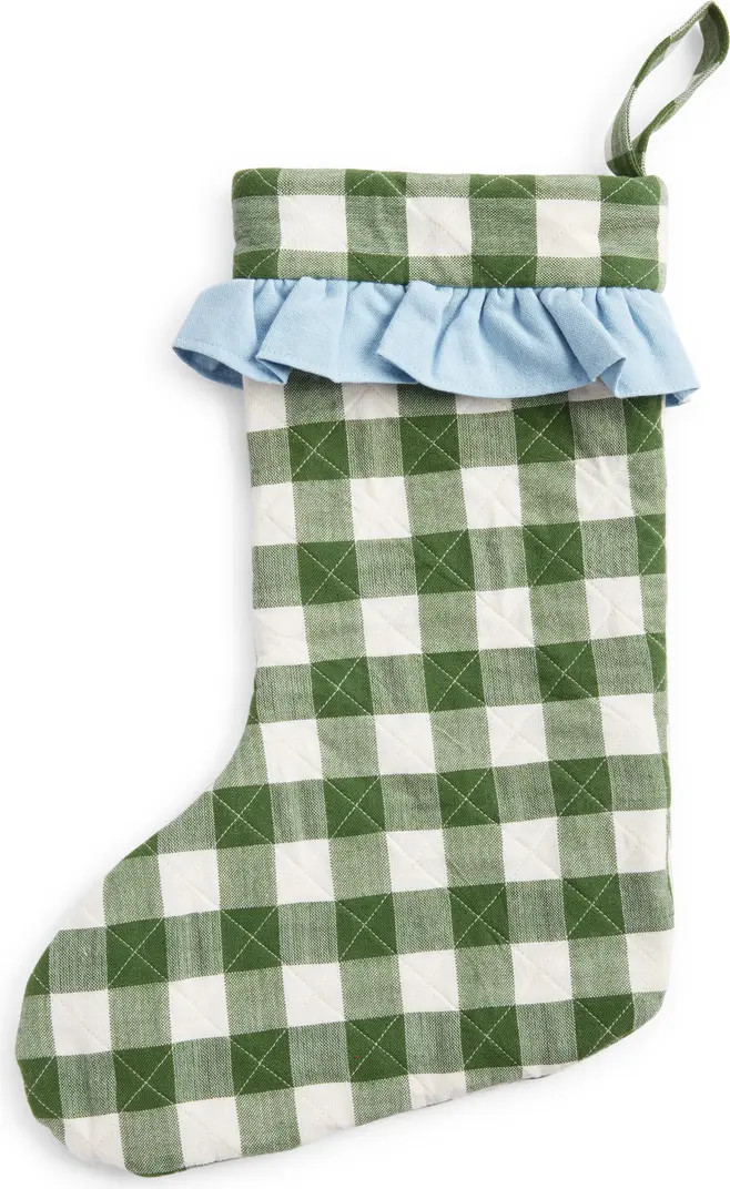 Gingham Stocking | Nordstrom