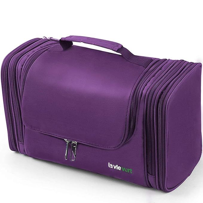 LAVIEVERT Toiletry Bag/Makeup Organizer/Cosmetic Bag/Portable Travel Kit Organizer/Household Stor... | Amazon (US)