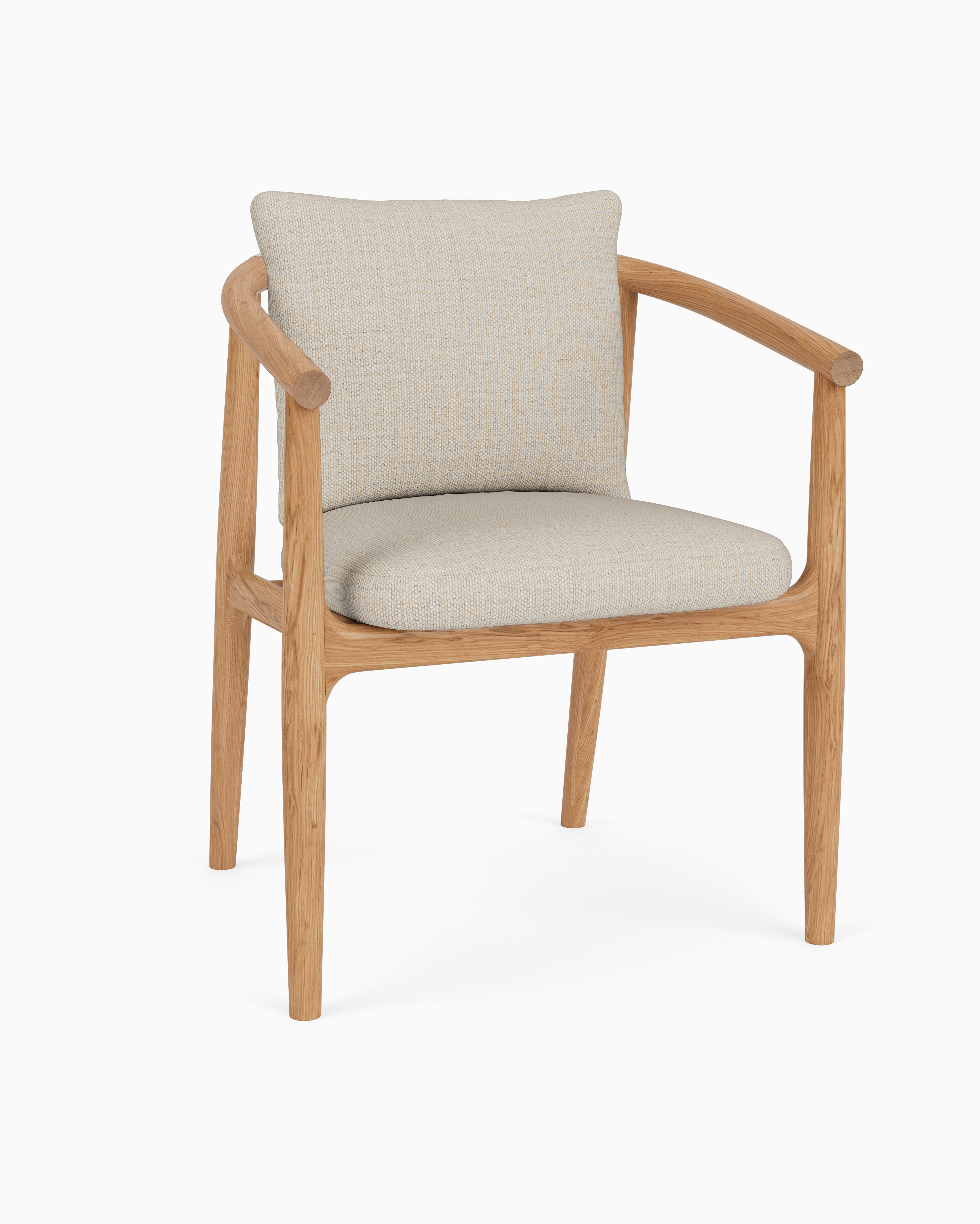 Dillon Dining Chair | Solid Wood Japandi Style | Denver Modern | Denver Modern