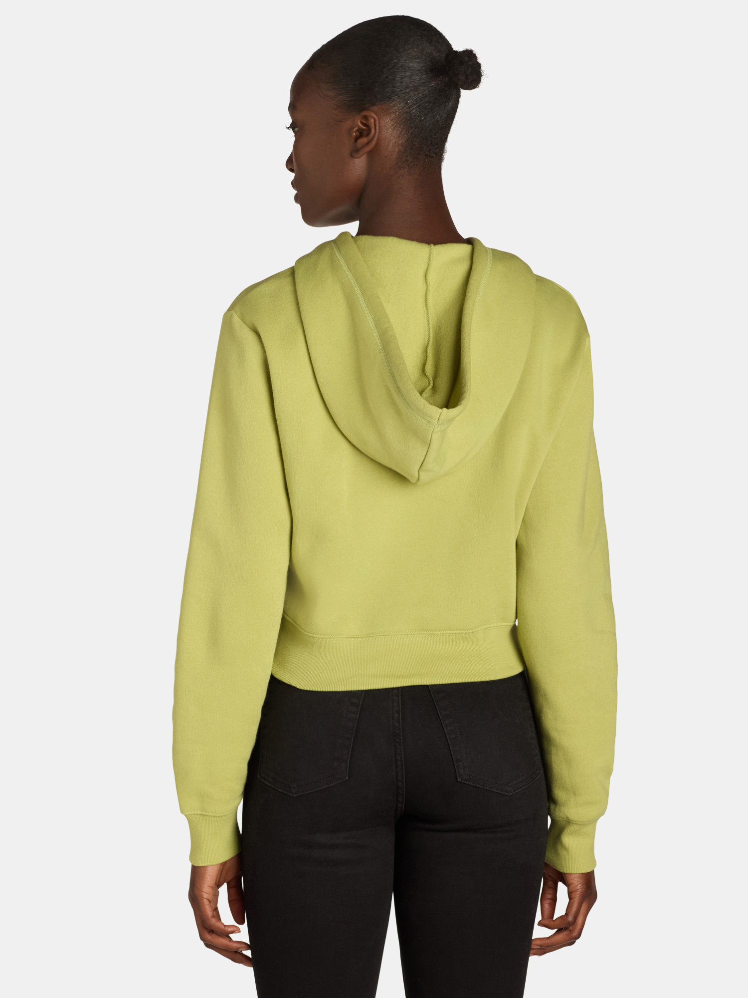 No Boundaries Cropped Zip Hoodie, Women’s | Walmart (US)