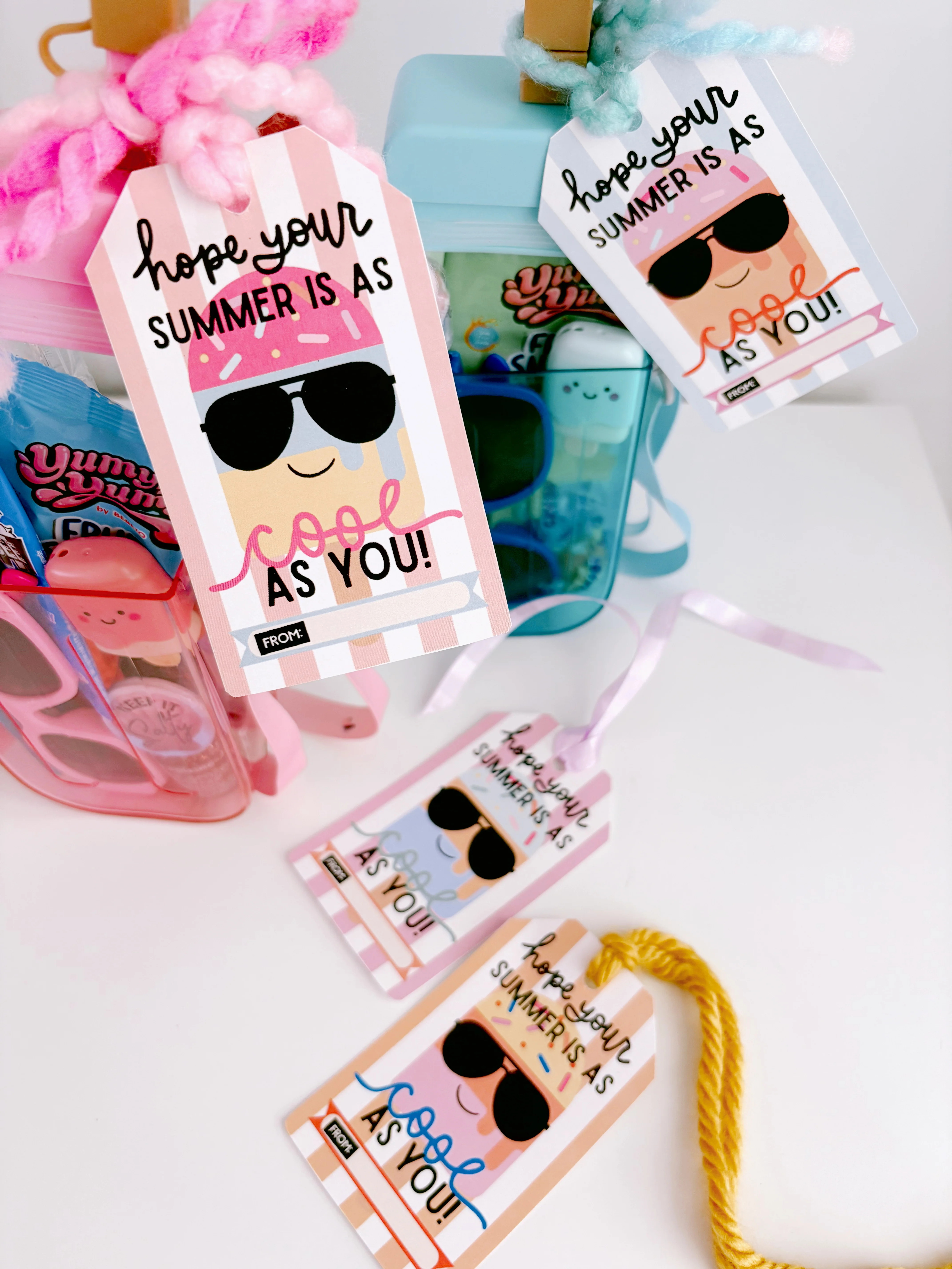 Hope your Summer is as COOL as you | End of School/Summer Tags | The Letter Vee
