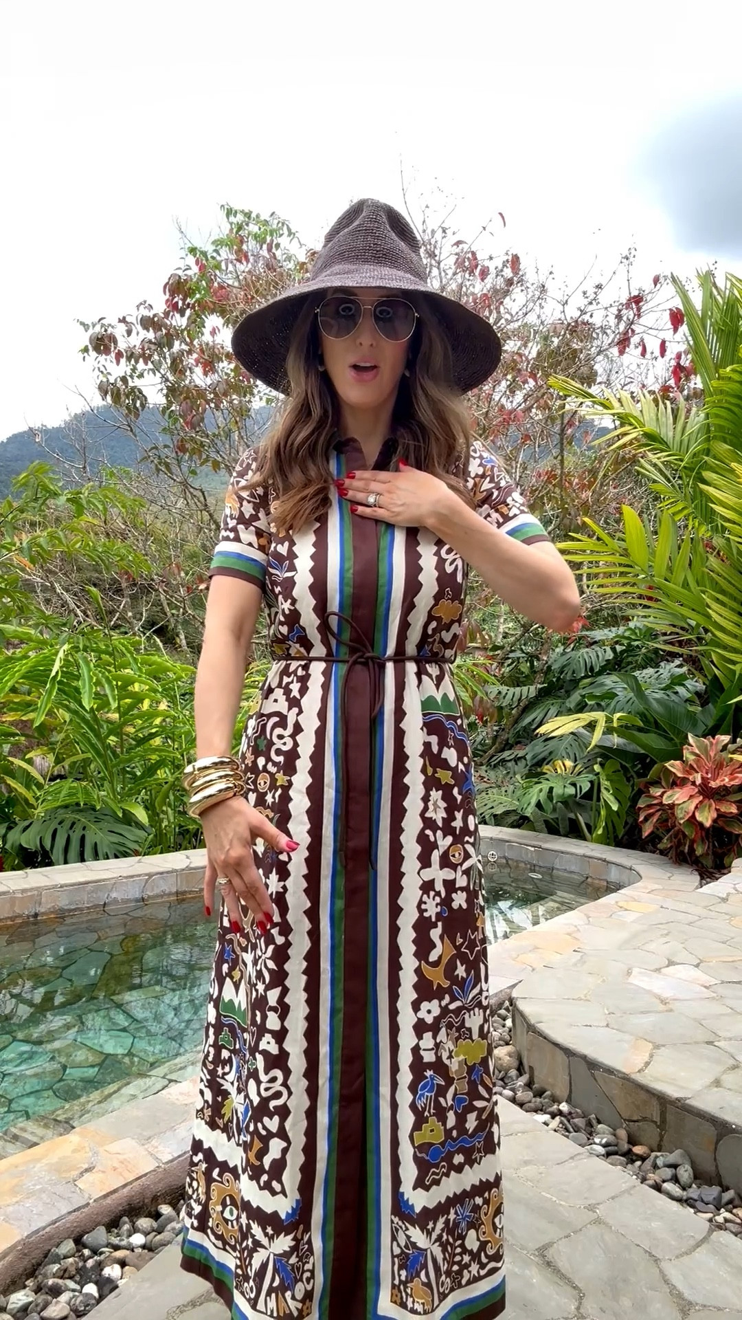 I adore this linen dress, would be great poolside too with a swimsuit with open. 

#LTKTravel #LTKOver40 #LTKTall