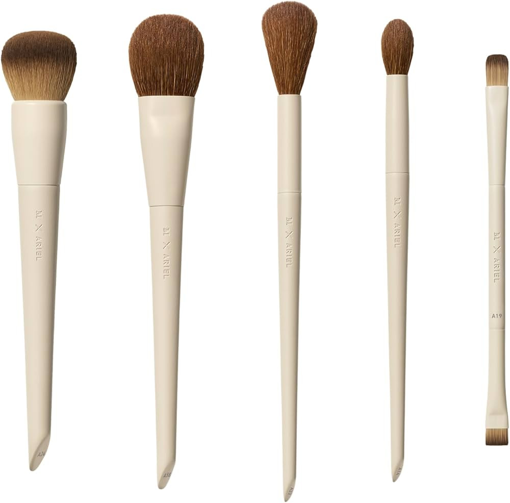 Morphe x Ariel Full Makeup Brush Collection - Includes A24 Foundation, A58 Cream Contour, A19 Dua... | Amazon (US)