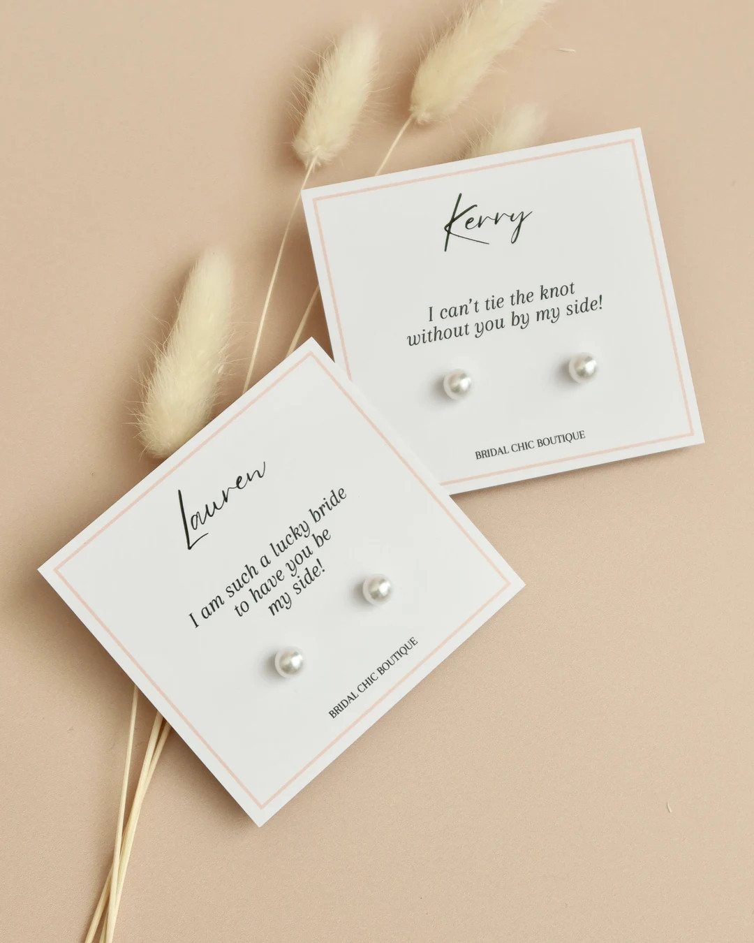 Bridesmaid Gift| Silver Pearl Earrings 925| Bridesmaid Proposal| Maid of Honour Present| Proposal... | Etsy (US)