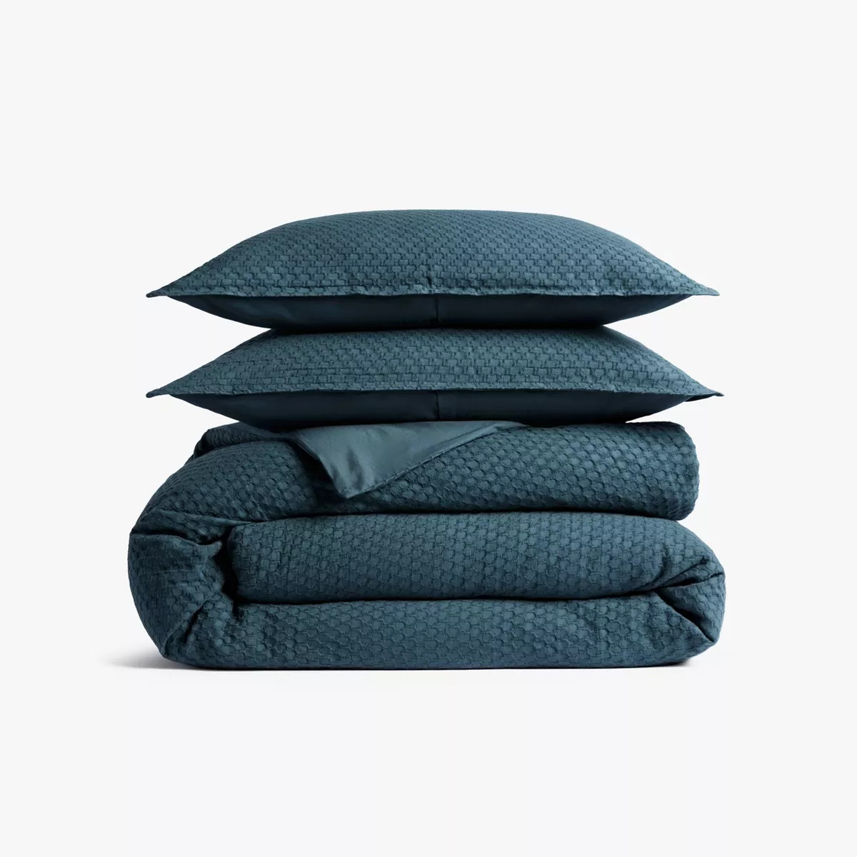 King/California King Honeycomb Cotton Duvet Cover & Sham Set Parchment - Parachute for Target | Target