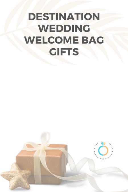 Destination wedding welcome bag gift ideas - perfect travel gifts to put in your wedding welcome bags for your family & friends traveling to your destination wedding! 

#LTKwedding #LTKtravel #LTKHoliday