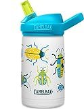 CamelBak Eddy+ Kids Water Bottle with Straw, Insulated Stainless Steel - Leak-Proof When Closed | Amazon (US)