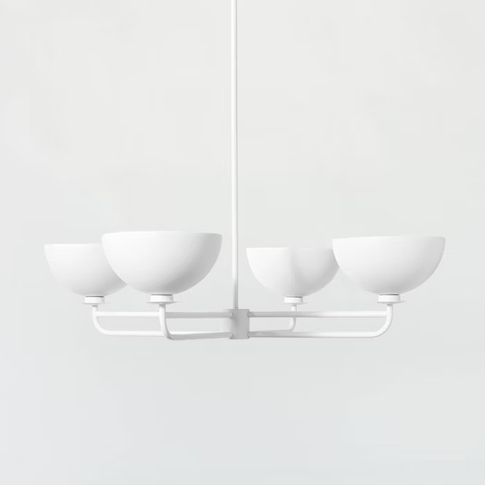 Dome Chandelier White - Threshold™ designed with Studio McGee | Target