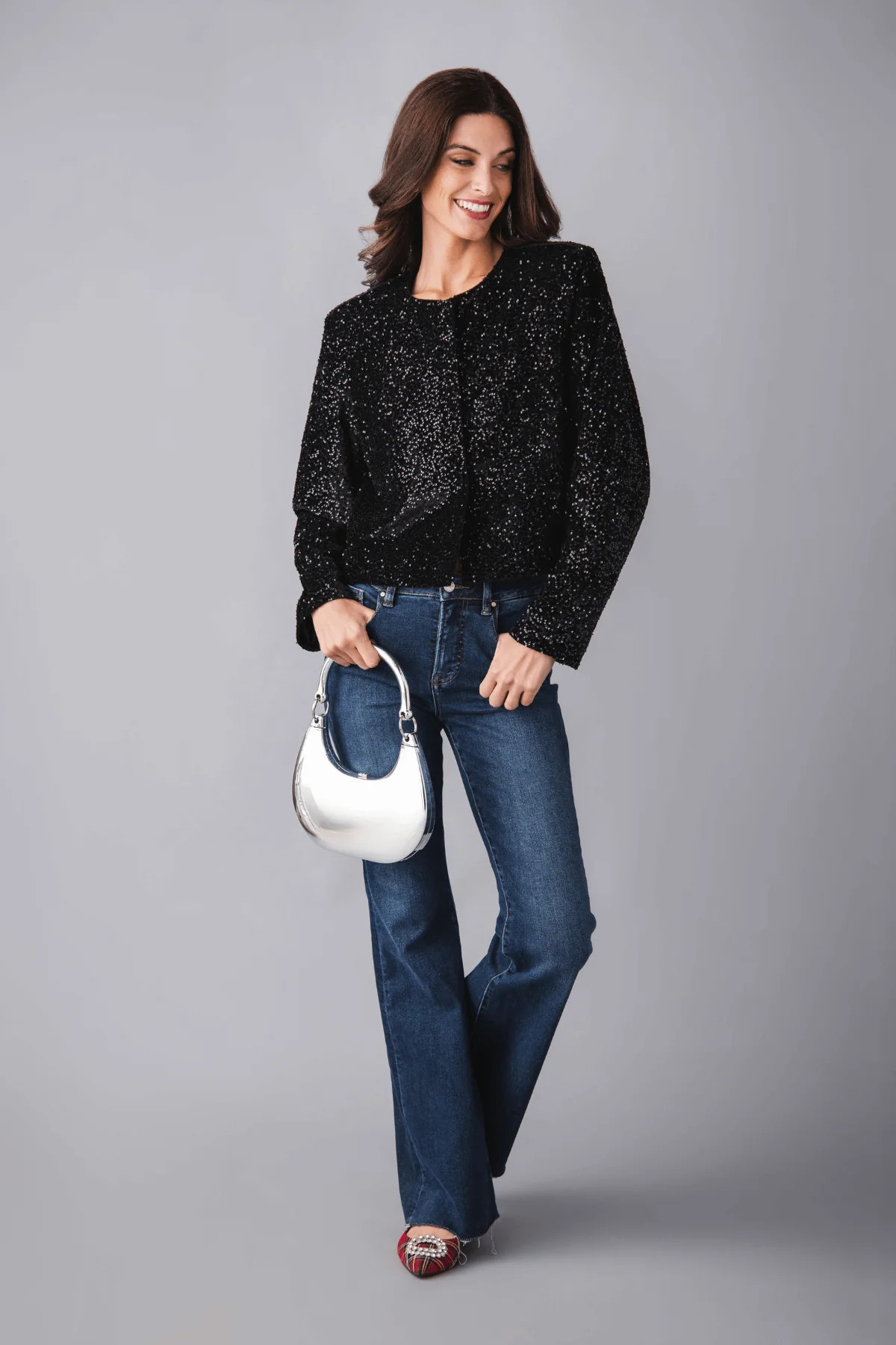 Raisonnel Sequin Jacket | Social Threads