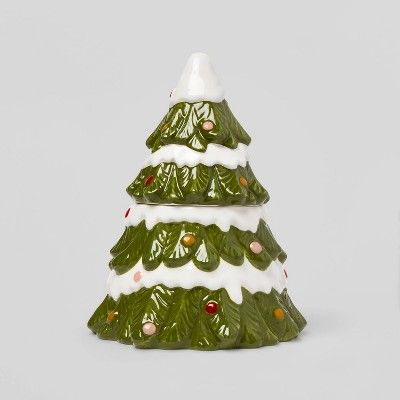 54oz Earthenware Tree Cookie Jar - Threshold™ | Target