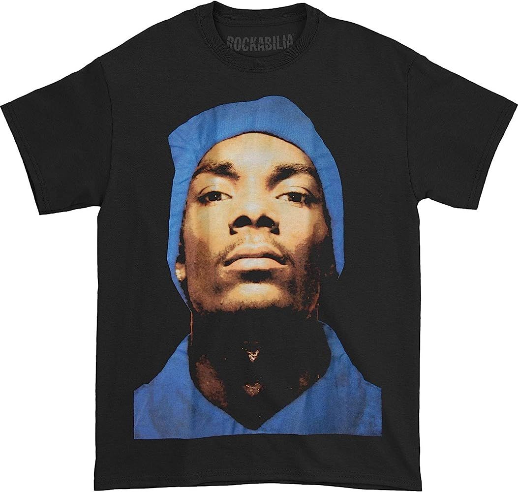 SNOOP DOGG Men's Snoop Beanie Profile T-Shirt Black | Amazon (US)