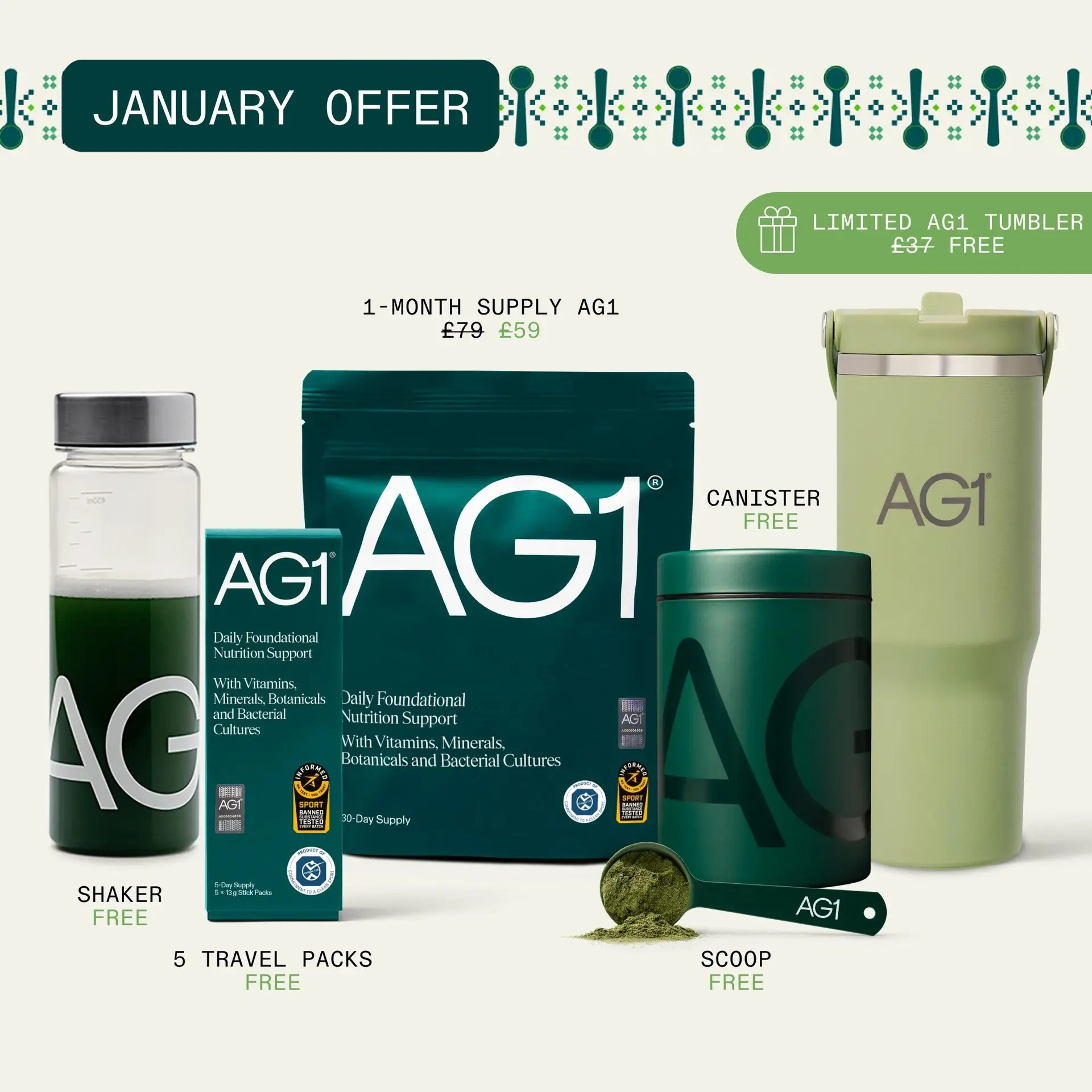 Single Subscription | AG1