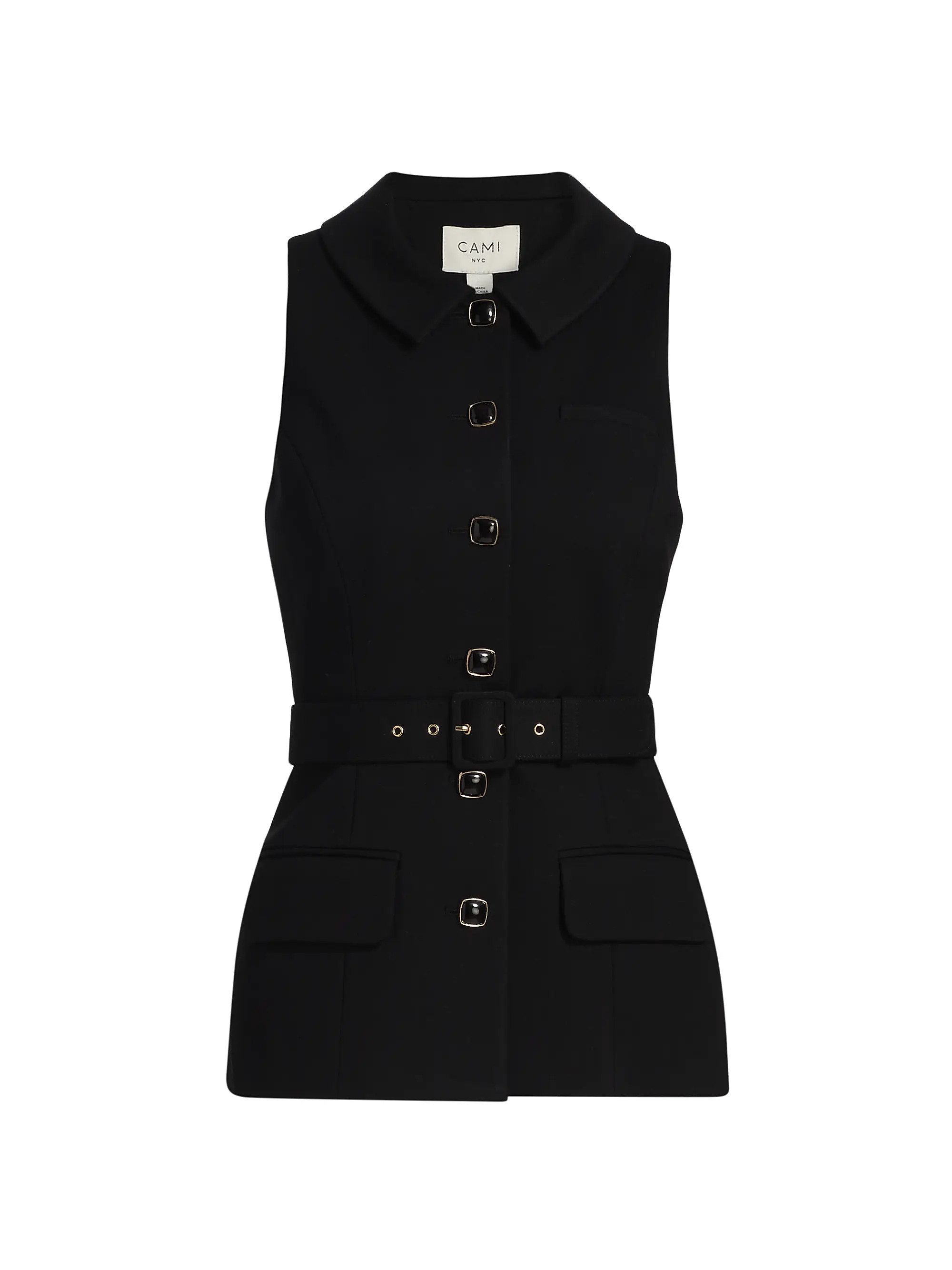 Yarra Ponte Belted Vest | Saks Fifth Avenue