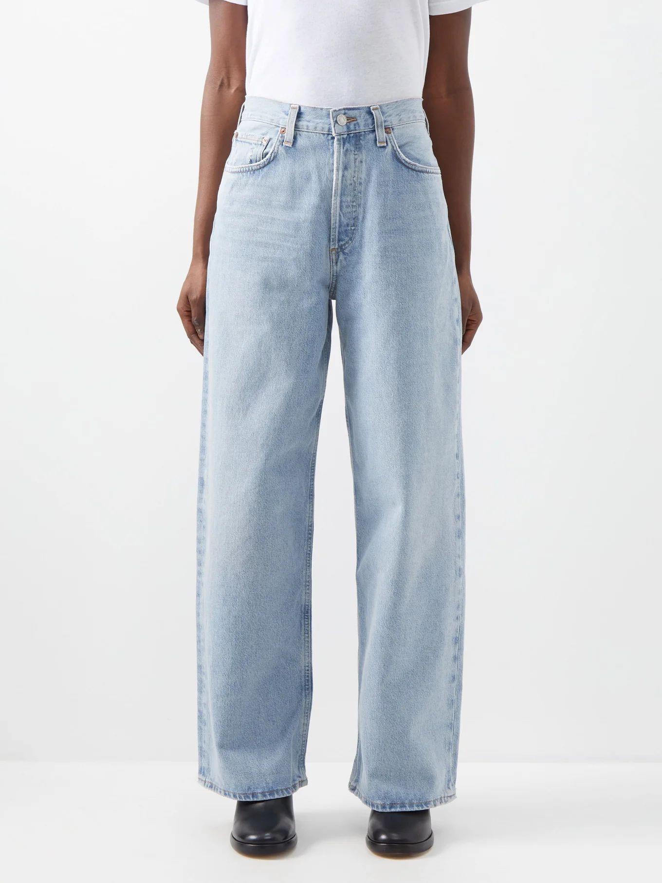 Low Rise Baggy organic-denim jeans | Matches (UK)