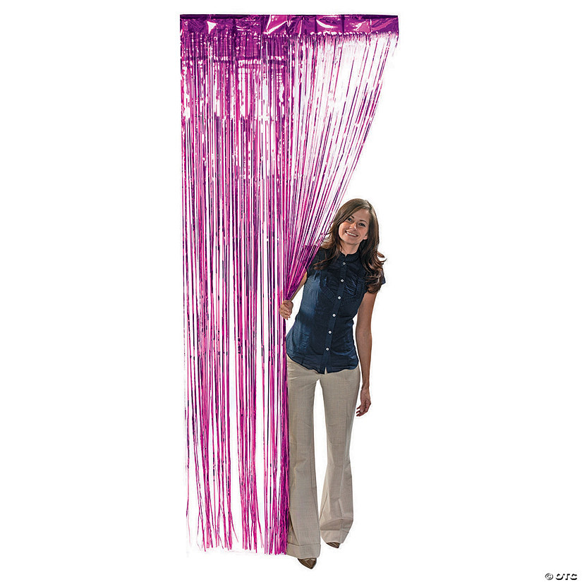 Metallic Fringe Door Curtains | Oriental Trading Company