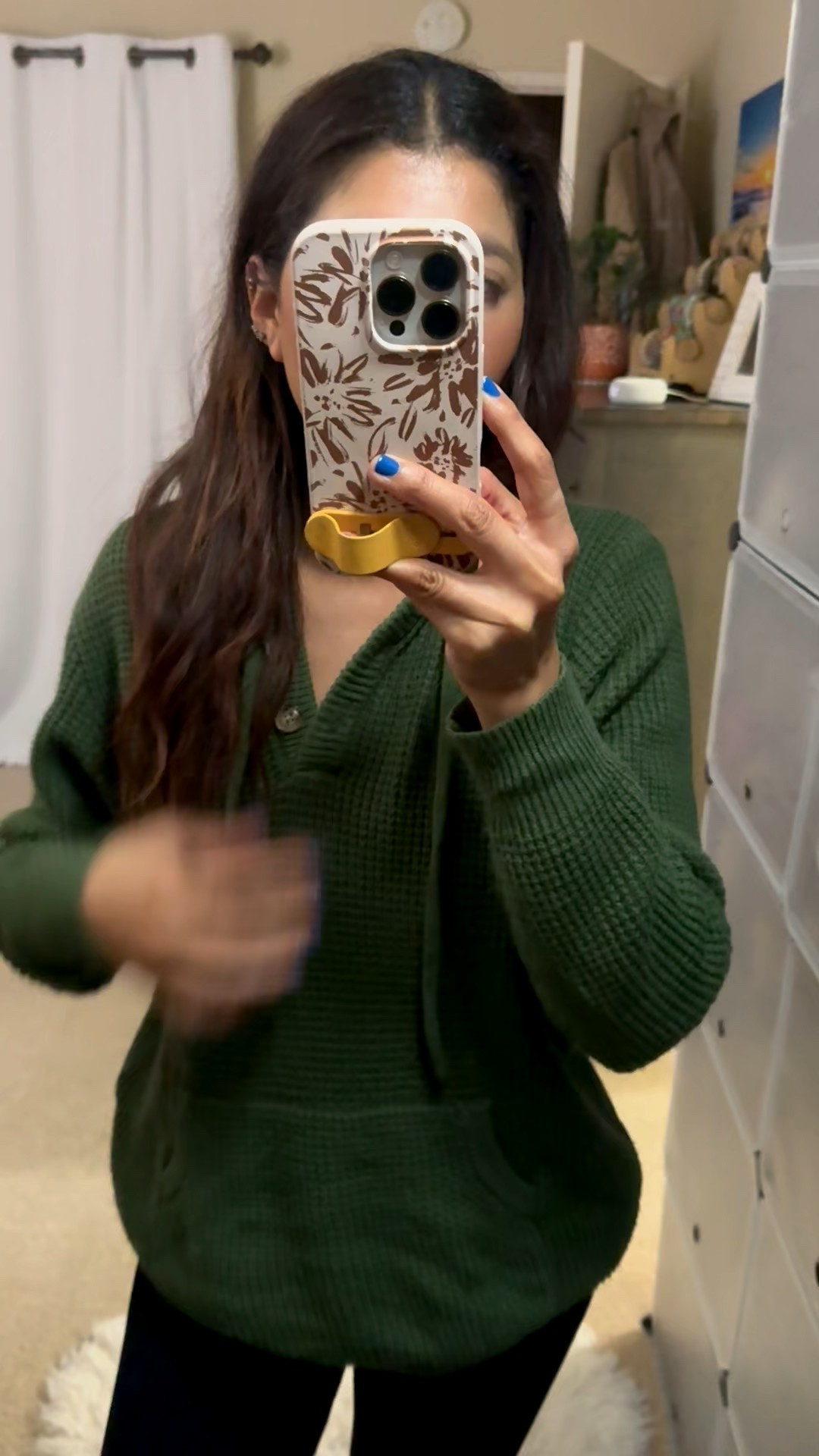 Casual yet chic OOTD! This waffle knit long sleeve oversized shirt (designer-inspired, size S) is a closet staple. I paired it with leggings (size xs/s and my comfy, stylish sneakers (size 8). Add a belt bag or shoulder bag to complete the look! Perfect for everyday wear. ✨ #WaffleKnitStyle #OOTDInspo

Amazon. Travel. waffle knit shirt, oversized long sleeve, skinny jeans outfit, hiking boots, casual chic look, everyday fashion, holiday outfit ideas, travel outfit inspiration, comfy yet stylish, gifts for her, gifts for him, holiday gift guide, casual winter outfit, leggings, designer-inspired style.

#LTKmomlife #LTKValentine #LTKootd